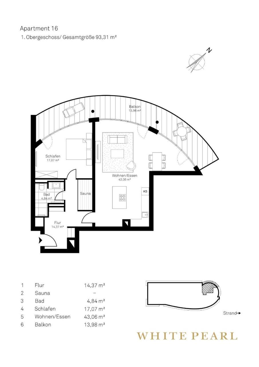 White Pearl Apartment 1.16 Timmendorfer Strand Exterior photo